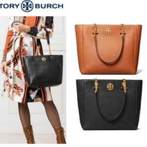 Tory Burch Brown Chelsea tote